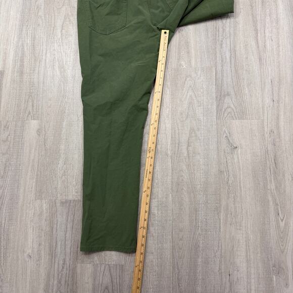 Vineyard Vines Performance On-The-Go 5-Pocket Pants Men's 34x30 Green Chino - Picture 8 of 10